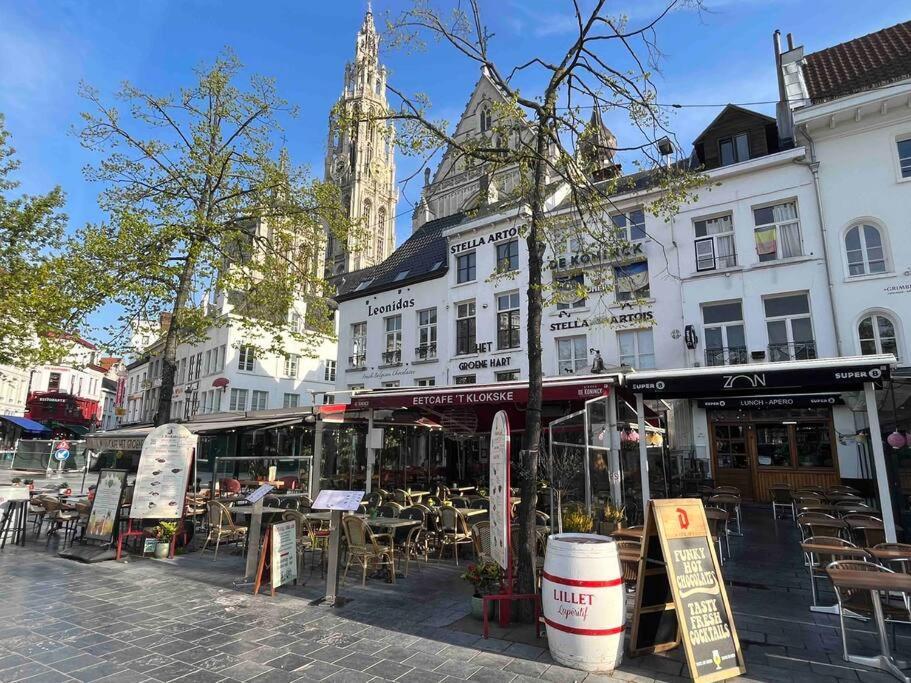 Cozy Antwerp - Cityview Studio Free Parking Kültér fotó