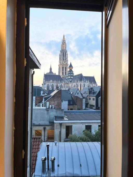 Cozy Antwerp - Cityview Studio Free Parking Kültér fotó