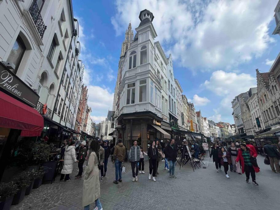 Cozy Antwerp - Cityview Studio Free Parking Kültér fotó